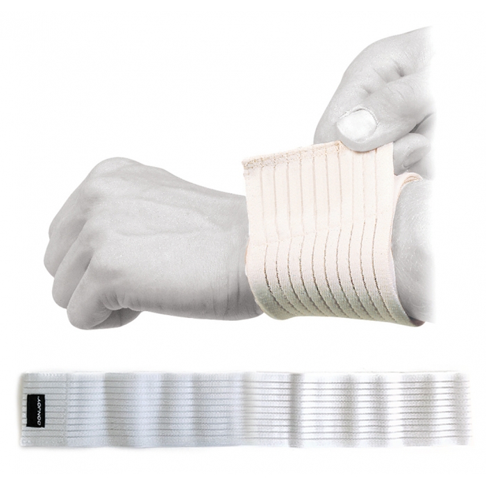 Bandes de poignets - Wristband entraînement PICSIL blanc SPORTY