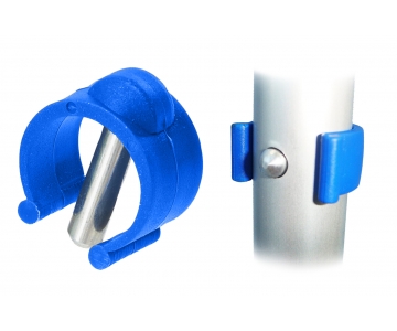 Clip - pour canne 22 mm - Bleu - HERDEGEN