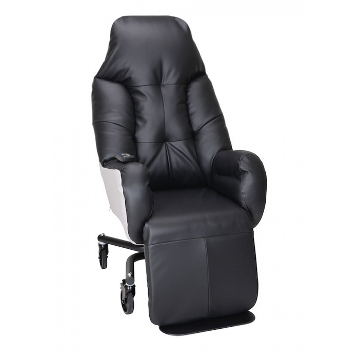 Fauteuil à Pousser Electrique Liberty e 2 PVC Ebène INNOV'SA