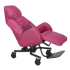 Fauteuil à Pousser Electrique - Liberty e II - PVC Framboise - INNOV