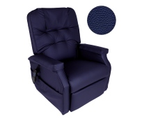 Fauteuil Releveur électrique - 1 moteur - Success - Simili Cuir Marine - HERDEGEN