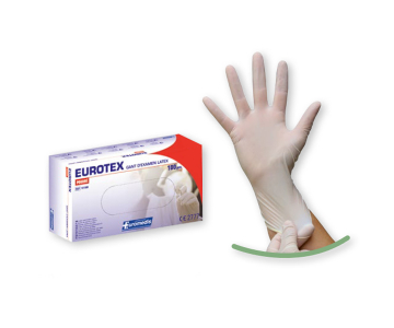 Gants Latex - Poudrés - Bte de 100 - Eurotex - EUROMEDIS