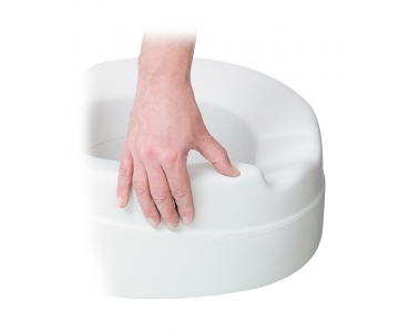 Rehausse WC Contact Plus Néo avec couvercle - Medical Domicile