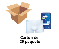 TENA Fix - Slip de Maintien Premium - Taille L - Paquet de 5 - Carton de 20 paquets