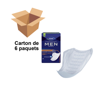 TENA Men - Active Fit - Niveau 3 - Super - x16 - Carton de 6 paquets