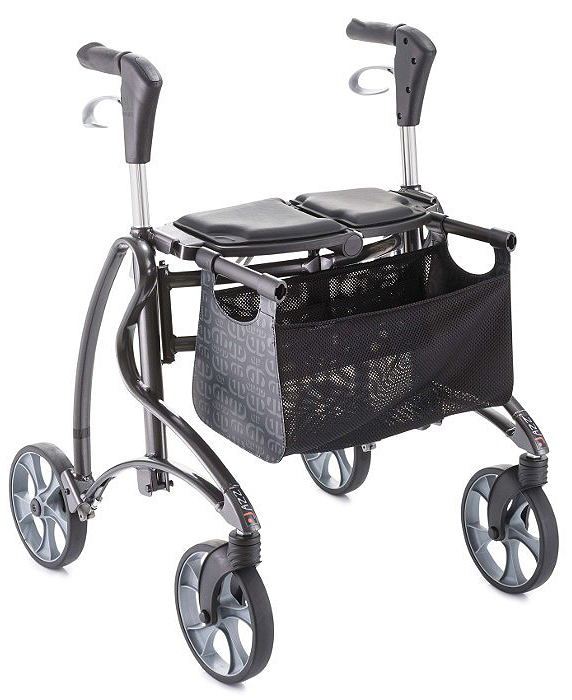 Rollator 4 Roues - Pliant et Léger - Dolomite Jazz 2 - Hauteur 51 cm ...