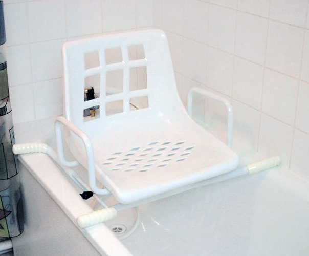 Siège de bain pivotant pour baignoire - Espace Médical Confort
